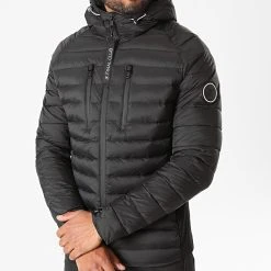 Doudoune Capuche Premium Tech Noir - Final Club | Blousons & Vestes -Final Club Soldes final club 219836 FINAL DOUDOUNE TECH NOIR 20200909T140408 01