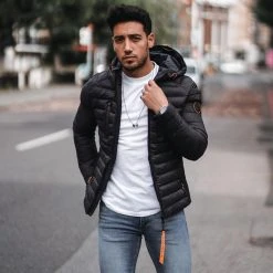 Doudoune Capuche Premium Tech Noir Orange - Final Club 12 Doudoune Capuche Premium Tech Noir Orange - Final Club -Final Club Soldes final club 219838 FINAL DOUDOUNE TECH NOIRORANGE 20201001T082905 06