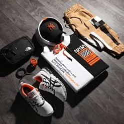 Sweat Capuche Nasa Half Limited Edition Noir Blanc Détails Orange Fluo - Final Club 18 Sweat Capuche Nasa Half Limited Edition Noir Blanc Détails Orange Fluo - Final Club -Final Club Soldes final club 236667 FINAL 535 20210201T112103 06