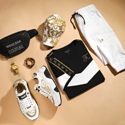 Tee-shirt Retro Bicolore Gold Edition 482 Noir Blanc - Final Club 11 Tee-shirt Retro Bicolore Gold Edition 482 Noir Blanc - Final Club -Final Club Soldes final club 246272 FINAL 482 20210512T095147 82