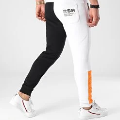 Pantalon Jogging Half Limited Edition Noir Blanc Détails Orange Fluo - Final Club 12 Pantalon Jogging Half Limited Edition Noir Blanc Détails Orange Fluo - Final Club -Final Club Soldes final club 247074 FINAL 550 20210225T154016 04