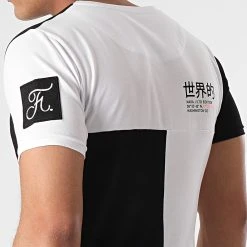 Tee Shirt Nasa Half Limited Edition Noir Blanc Détails Orange Fluo - Final Club 9 Tee Shirt Nasa Half Limited Edition Noir Blanc Détails Orange Fluo - Final Club -Final Club Soldes final club 248767 FINAL 551 20210225T152626 04