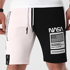 Short Jogging Half Colors Limited Edition 572 Noir Rose Pale - Final Club -Final Club Soldes final club 251975 FINAL 572 20210409T152356 03