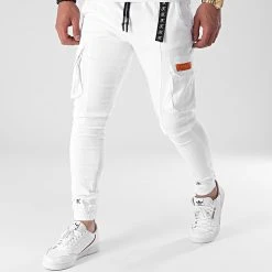 Pantalon Cargo 537 Blanc - Final Club | Confort & Style Urbain