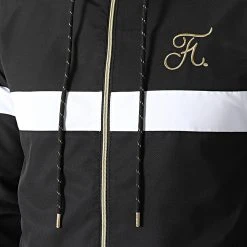 Ensemble de survêtement Gold Label avec bandes et broderie 459 Noir - Final Club -Final Club Soldes final club 258947 FINAL 459 20210701T081015 03