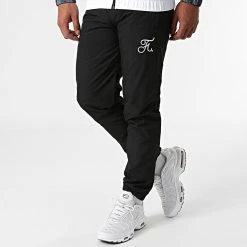 Ensemble de Survêtement Damier Tricolore 461 Blanc Gris Noir - Final Club -Final Club Soldes final club 258961 FINAL 461 20210618T151237 04