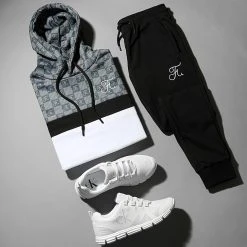 Ensemble de Survetement Damier Tricolore Blanc Gris Noir - Final Club 11 Ensemble de Survetement Damier Tricolore Blanc Gris Noir - Final Club -Final Club Soldes final club 260061 FINAL 590 20210603T141639 06