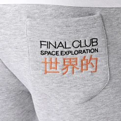 Short Jogging Space Exploration 596 Gris Chiné par Final Club | Confort et Style -Final Club Soldes final club 261112 FINAL 596 20210528T155253 03
