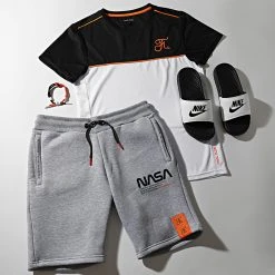 Short Jogging Space Exploration 596 Gris Chiné par Final Club | Confort et Style -Final Club Soldes final club 261112 FINAL 596 20210621T074351 05