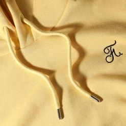 Sweat Capuche Premium Avec Broderie 623 Jaune Pastel - Final Club 👍 -Final Club Soldes final club 263269 FINAL 623 20210617T143507 05