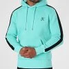 Sweat Capuche Premium A Bande 633 Bleu Pastel - Final Club - Le moins cher 🔔