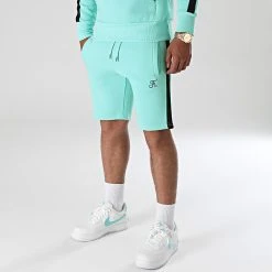 Short Jogging Premium avec Bande 649 Bleu Pastel - Final Club - Confort et Style -Final Club Soldes final club 263336 FINAL 649 20210615T120426 03