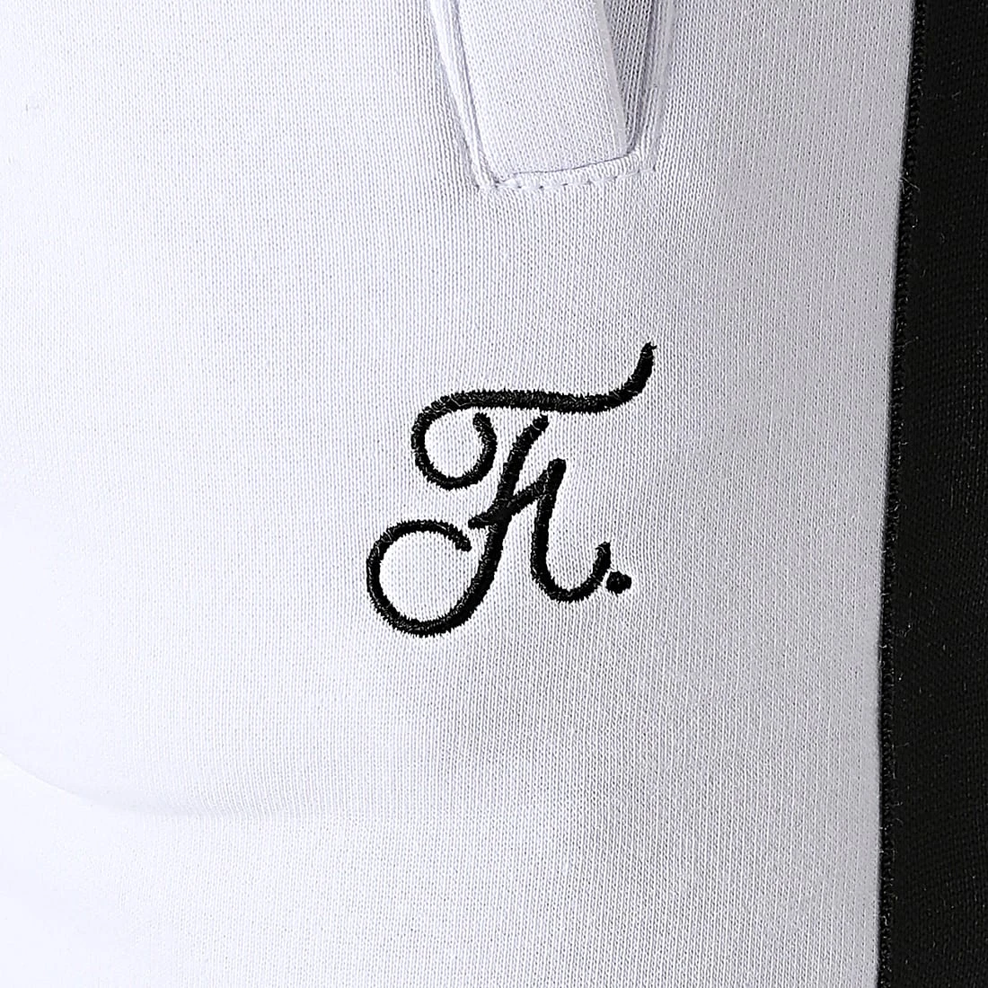 Pantalon Jogging Premium A Bande 658 Blanc - Final Club | Confort et Style 4 Pantalon Jogging Premium A Bande 658 Blanc - Final Club | Confort et Style – Image 2