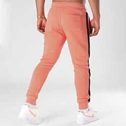 Pantalon Jogging Premium à Bande 664 Orange Pastel - Final Club -Final Club Soldes final club 263351 FINAL 664 20210615T080019 04