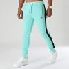 Pantalon Jogging Premium A Bande 665 Bleu Pastel - Final Club