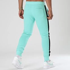 Pantalon Jogging Premium A Bande 665 Bleu Pastel - Final Club -Final Club Soldes final club 263353 FINAL 665 20210615T120632 04