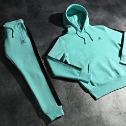 Pantalon Jogging Premium A Bande 665 Bleu Pastel - Final Club -Final Club Soldes final club 263353 FINAL 665 20211222T082825 06