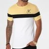 Nouveau Tee Shirt Tricolore Avec Broderie 671 Blanc Noir Jaune Pastel - Final Club 2 Nouveau Tee Shirt Tricolore Avec Broderie 671 Blanc Noir Jaune Pastel - Final Club -Final Club Soldes final club 263357 FINAL 671 20210615T121156 01