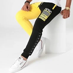 Pantalon Jogging Half Colors Limited Edition Noir Jaune - Final Club -Final Club Soldes final club 263359 FINAL 686 20210618T150556 03