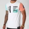 Meilleure vente ❤️ Tee Shirt Poche Nasa Space Limited Edition Pastel 706 Blanc - Final Club -Final Club Soldes final club 266452 FINAL 706 20210616T152539 01