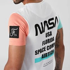 Tee-shirt Nasa Space Limited Edition Pastel 707 Blanc - Final Club 12 Tee-shirt Nasa Space Limited Edition Pastel 707 Blanc - Final Club -Final Club Soldes final club 266454 FINAL 707 20210616T150900 03