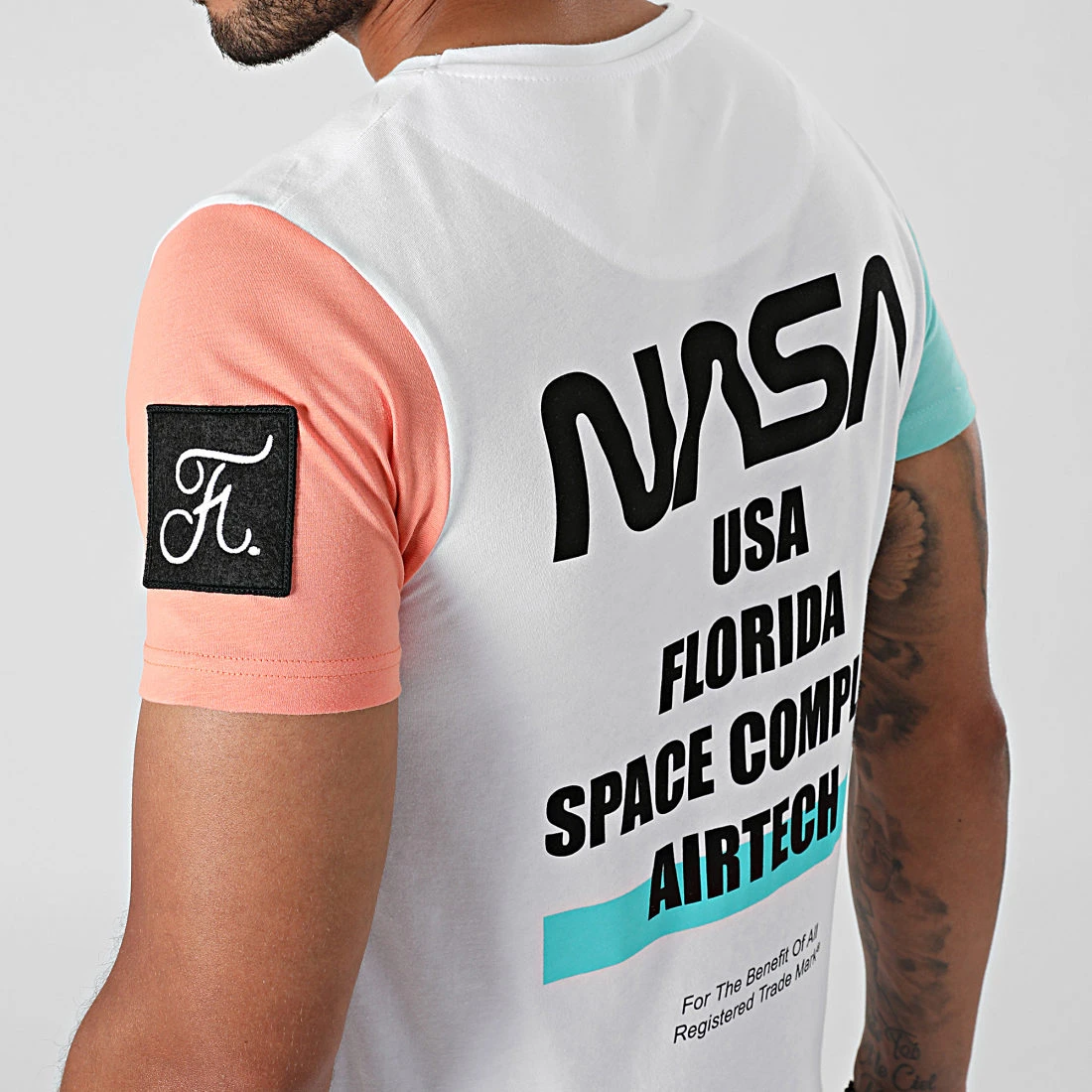 Tee-shirt Nasa Space Limited Edition Pastel 707 Blanc - Final Club 6 Tee-shirt Nasa Space Limited Edition Pastel 707 Blanc - Final Club – Image 4
