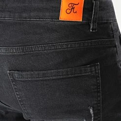 Jean Skinny Avec Déchirures 0001 Noir - Collection Final Club -Final Club Soldes final club 267893 FAB FINAL 1150546 0001 20210820T081041 03