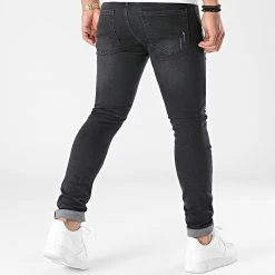 Jean Skinny Avec Déchirures 0001 Noir - Collection Final Club -Final Club Soldes final club 267893 FAB FINAL 1150546 0001 20210820T081042 04