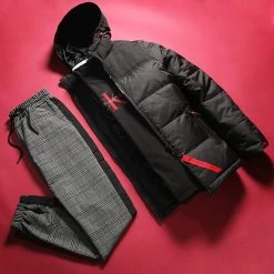 Doudoune Capuche Premium Puffer Jacket Noir Rouge - Final Club 14 Doudoune Capuche Premium Puffer Jacket Noir Rouge - Final Club -Final Club Soldes final club 269503 FAB FINAL 1150510 0003 20211103T095647 05