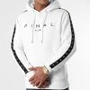Sweat Capuche à Bandes avec Broderie 773 Blanc - Final Club 1 Sweat Capuche à Bandes avec Broderie 773 Blanc - Final Club -Final Club Soldes final club 284008 FINAL 773 20211029T142852 01