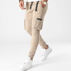 Promo 🔔 Pantalon Cargo 828 Beige de Final Club ❤️ | Confort et Style | Livraison Rapide -Final Club Soldes final club 287962 FINAL 828 20211108T145233 03