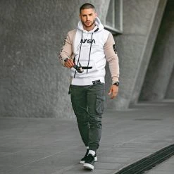 Sweat Capuche Nasa Final Edition 847 Blanc Beige - Final Club 16 Sweat Capuche Nasa Final Edition 847 Blanc Beige - Final Club -Final Club Soldes final club 292341 FINAL 847 20220504T093955 05