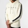 Sweat Capuche A Bandes Avec Broderie 854 Creme - Final Club | Confort et Style -Final Club Soldes final club 293779 FINAL 854 20220209T092312 01