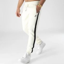 Pantalon Jogging Premium A Bandes 907B Natural - Final Club | Confort et Style -Final Club Soldes final club 301260 FINAL 907B 20220317T075755 03