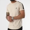 Tee Shirt Oversize Premium à Bande 911 Beige - Final Club