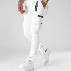 Pantalon Cargo Skinny Fit 945 Blanc - Final Club | Coupon Exclusif ✨ -Final Club Soldes final club 304435 FAB FINAL 945 20220505T154739 04
