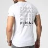 Tee Shirt Premium Print Back 921 Blanc - Final Club - Offres Spéciales ✔️