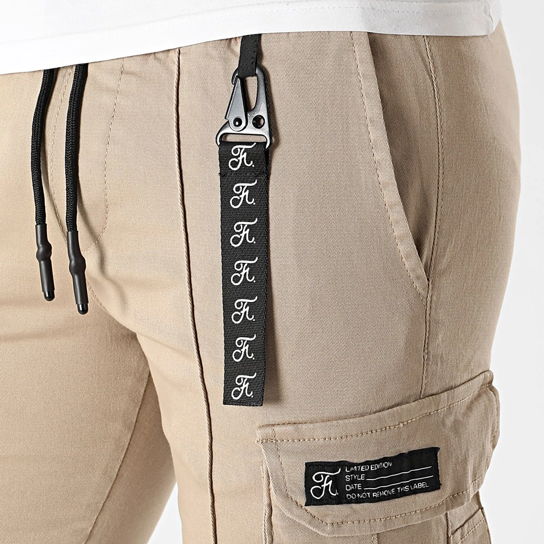 Final Club Nouveau Short Cargo Jogger 915 Beige - Bermudas/Shorts Chinos Confortables et Tendances 4 Final Club Nouveau Short Cargo Jogger 915 Beige - Bermudas/Shorts Chinos Confortables et Tendances – Image 2