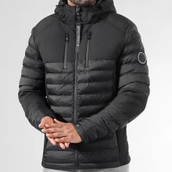 Doudoune Night Shark Noir 0011 - Final Club | Veste Chaude et Stylée