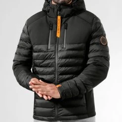 Doudoune Night Shark Noir Orange 0013 - Final Club - Blousons & Vestes 8 Doudoune Night Shark Noir Orange 0013 - Final Club - Blousons & Vestes -Final Club Soldes final club 314400 FINAL 1150510 0013 20221005T104511 01