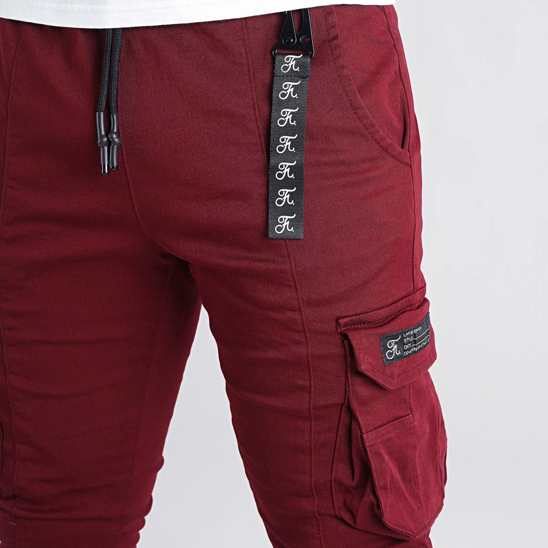 Promo ✔️ Pantalon Cargo 996 Bordeaux de Final Club ✨ | Confort & Style 3 Promo ✔️ Pantalon Cargo 996 Bordeaux de Final Club ✨ | Confort & Style – Image 2