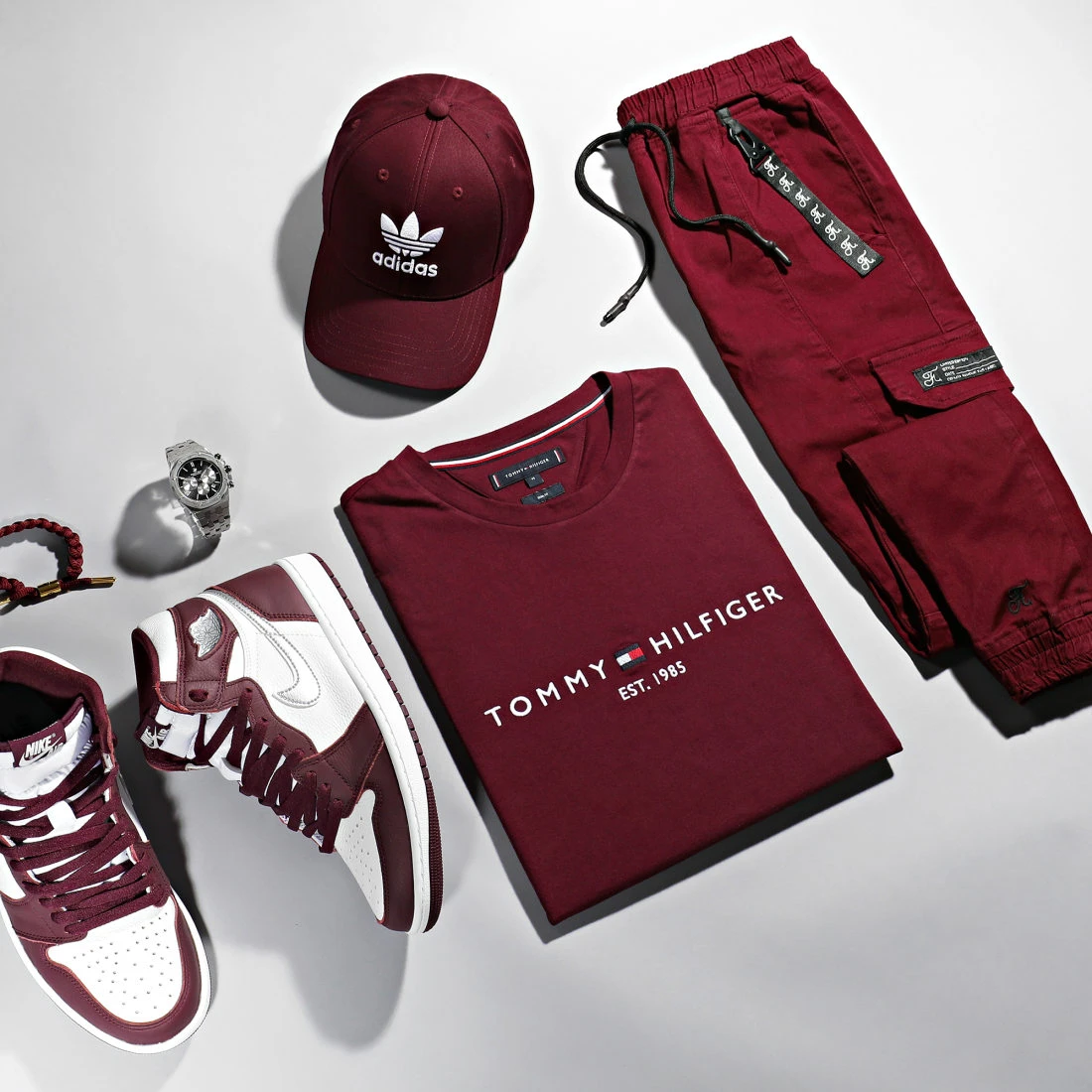 Promo ✔️ Pantalon Cargo 996 Bordeaux de Final Club ✨ | Confort & Style 6 Promo ✔️ Pantalon Cargo 996 Bordeaux de Final Club ✨ | Confort & Style – Image 5