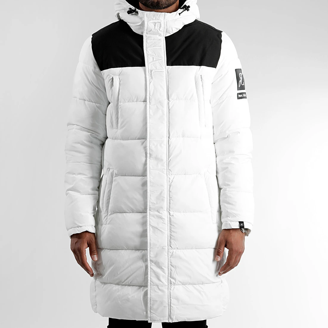 Doudoune Longue Capuche Dark Interstellar 0018 Blanc - Final Club | Blousons & Vestes 5 Doudoune Longue Capuche Dark Interstellar 0018 Blanc - Final Club | Blousons & Vestes – Image 3