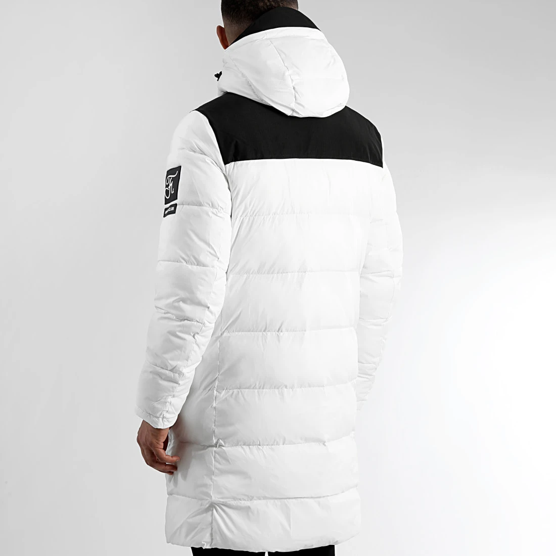 Doudoune Longue Capuche Dark Interstellar 0018 Blanc - Final Club | Blousons & Vestes 6 Doudoune Longue Capuche Dark Interstellar 0018 Blanc - Final Club | Blousons & Vestes – Image 4