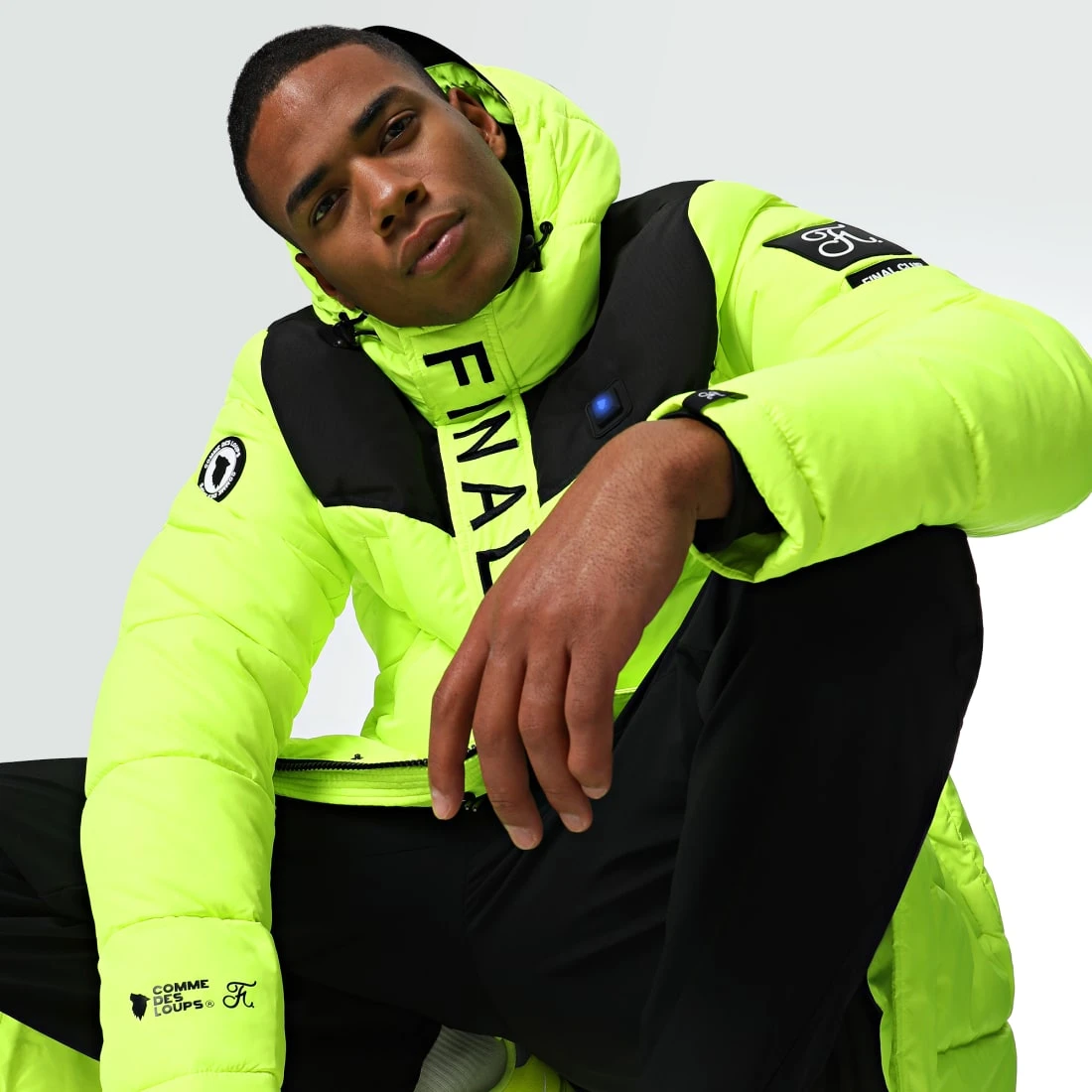 Doudoune Longue Chauffante Comme Des Loups X Final Club Dark Interstellar Limited Jaune Fluo - Blousons & Vestes 3 Doudoune Longue Chauffante Comme Des Loups X Final Club Dark Interstellar Limited Jaune Fluo - Blousons & Vestes