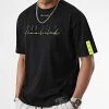 Tee Shirt Oversize Large NERO 1st Drop Limited Carbon Black - Meilleur Prix