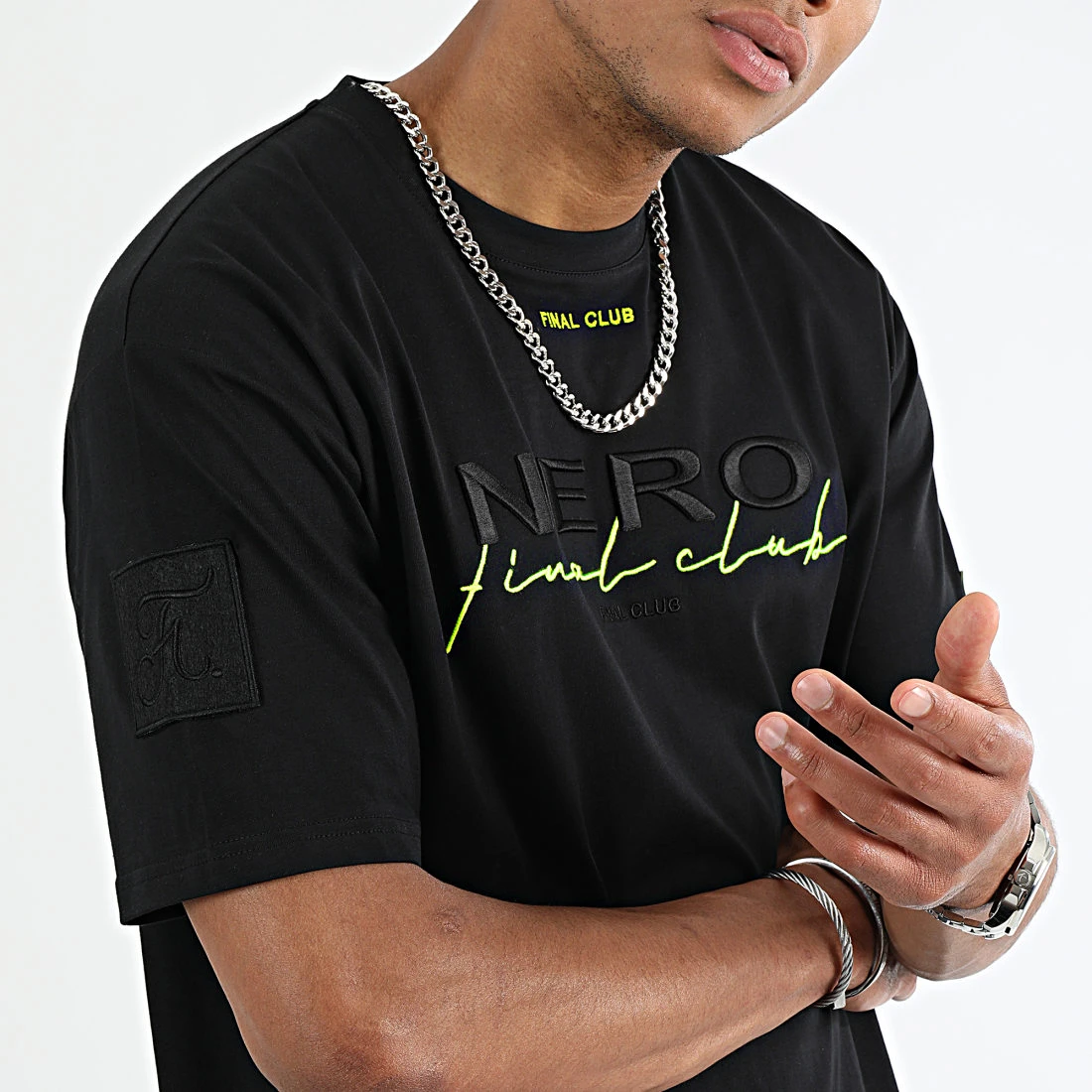 Tee Shirt Oversize Large NERO 1st Drop Limited Carbon Black - Meilleur Prix 4 Tee Shirt Oversize Large NERO 1st Drop Limited Carbon Black - Meilleur Prix – Image 2