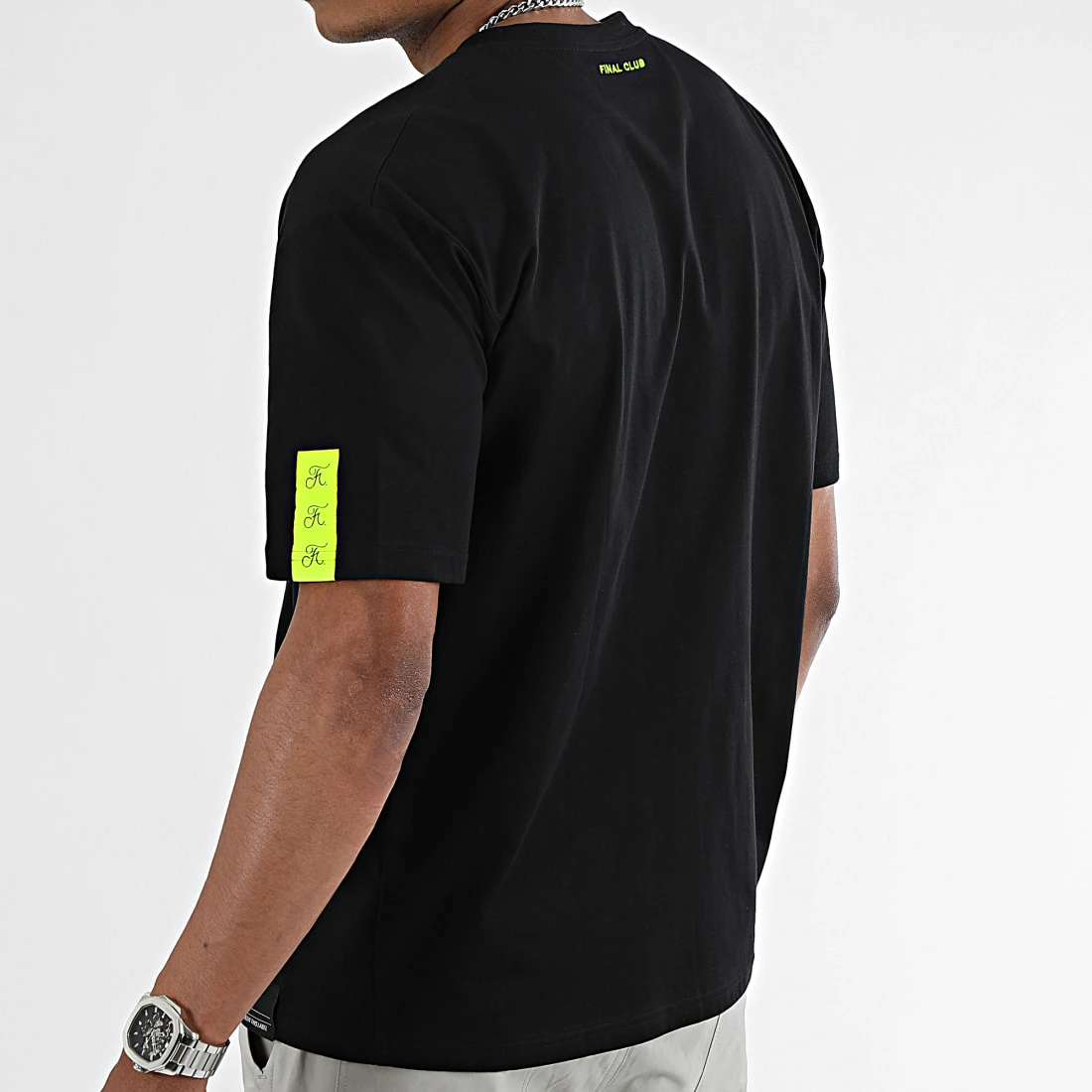 Tee Shirt Oversize Large NERO 1st Drop Limited Carbon Black - Meilleur Prix 5 Tee Shirt Oversize Large NERO 1st Drop Limited Carbon Black - Meilleur Prix – Image 3