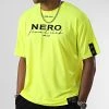 Tee Shirt Oversize Large NERO 1st Drop Limited Fast Yellow - NERO x Final Club