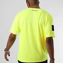 Tee Shirt Oversize Large NERO 1st Drop Limited Fast Yellow - NERO x Final Club -Final Club Soldes final club 321386 FINAL 989 20220622T090848 04